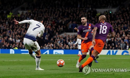 리그 이어 UCL까지…토트넘 새 구장 역사, 손흥민 발끝에서
