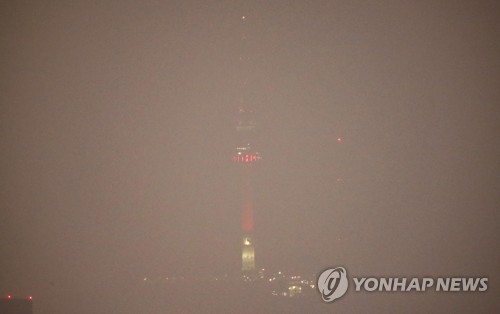 지난달 초미세먼지 월평균 농도, 관측 이래 압도적 최고치