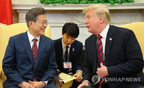 韓美정상 '단계적 보상' 논의한다…'조기수확' 의견접근 촉각