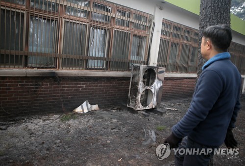 [강원산불] 학교 7곳 화재·강풍 피해…학생 인명피해 없어