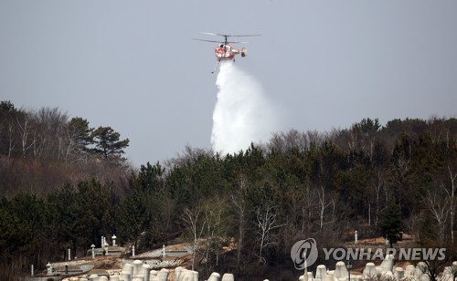 [강원산불] 인제 진화율 90%…주택 피해 162채로 늘어