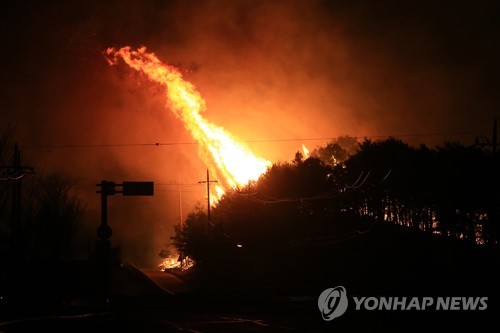 "불길 무서웠지만, 주유소 사수 성공"…소방관 진화 후일담 화제