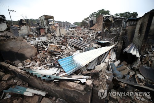 [강원산불] 특별재난지역 선포…국비 지원, 각종 세금·요금 감면