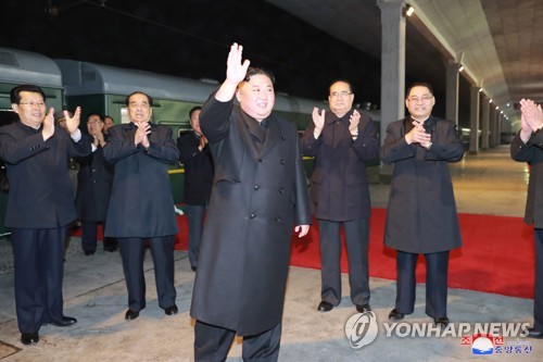 이번에도 전용열차 탄 김정은, 평양 아닌 지방서 출발한 듯