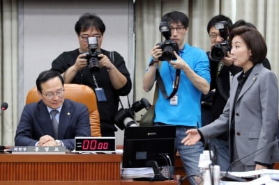 민주당 "강원도 산불에 안보실장 붙잡아둬" vs 한국당 "상황 파악 어려웠다"