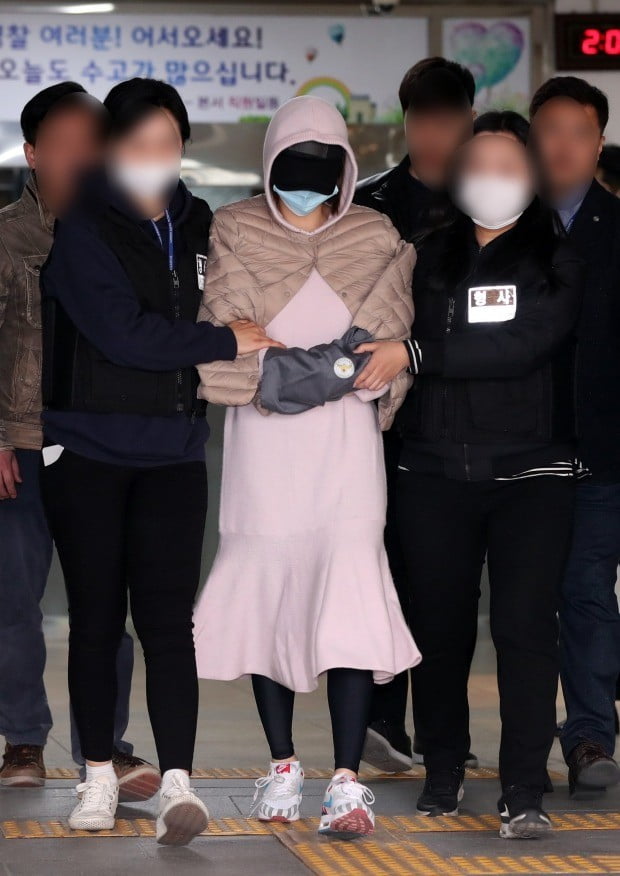  '마약 투약 혐의' 구속된 황하나(사진=연합뉴스)