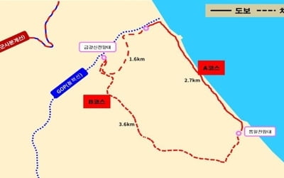 DMZ 둘레길 열린다…고성·철원·파주 42㎞ 구간 단계적 개방