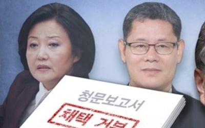 박영선·김연철 청문보고서 채택 불발…여야 대립 절정