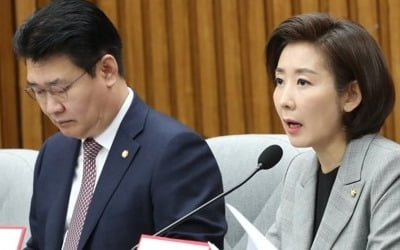 나경원 "뜬구름 잡는 정체불명의 한미정상회담…미국 왜 갔나"