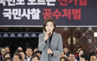 나경원 "꼼수로 의안번호 부여…물리적으로 사개특위 막겠다"