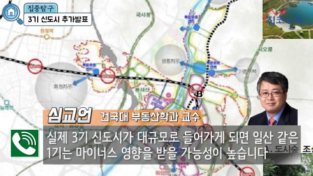 [집코노미TV] "3기 신도시, 강남 집값은 못 잡고 여기만 박살낼 것"