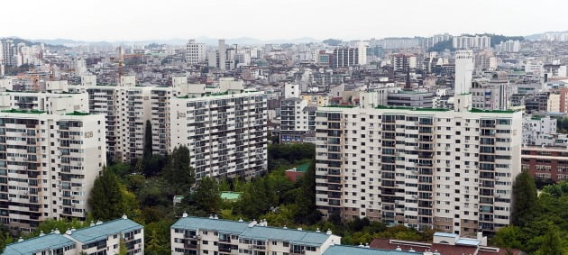 서울의 한 아파트 단지. 한경DB