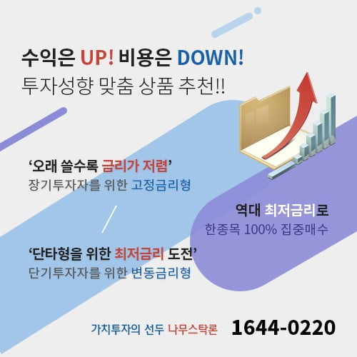 【저금리/무비용상품활용→저가매수+반대매매방어】 “연 2.99% 매입/미수/신용 대.환 공략!!”