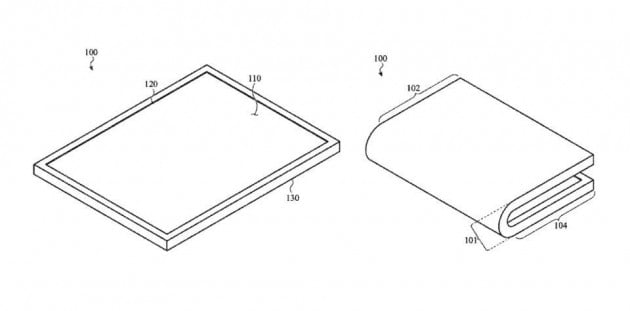 '접히는 아이폰' 출시 빨라지나…애플, 폴더블 디스플레이 특허 획득