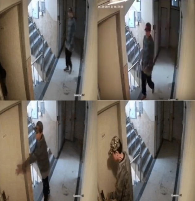 신림동 CCTV 남성 /사진=유튜브