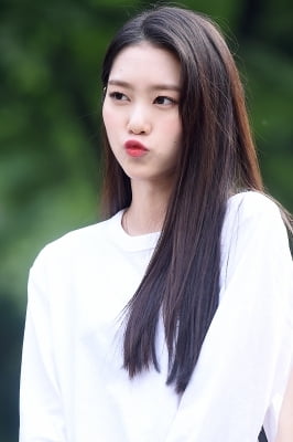 [포토] 오마이걸 지호, '깜찍하게 입술 삐쭉~'