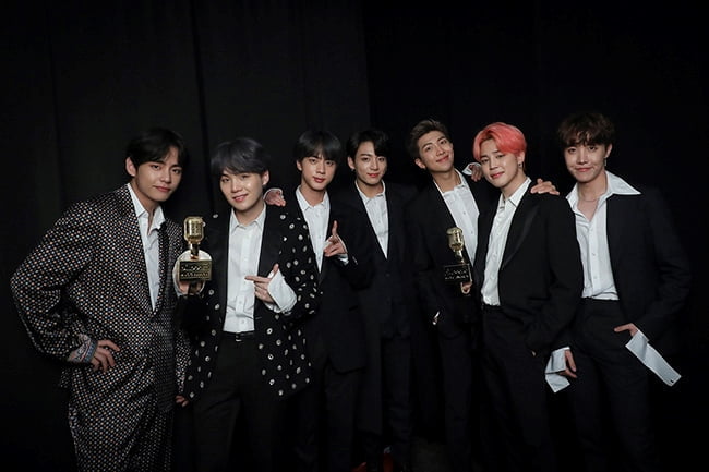 방탄소년단, 美 ‘2019 빌보드 뮤직 어워드’서 ‘톱 소셜 아티스트’와 ‘톱 듀오/그룹’ 2개 부문 수상