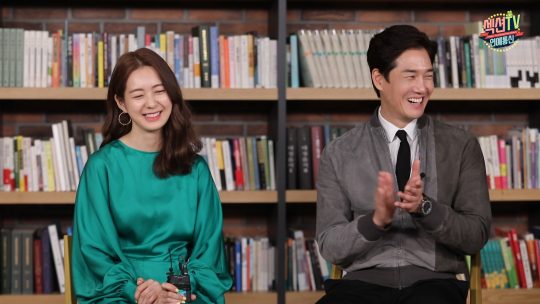 MBC ‘섹션TV 연예통신’ 인터뷰에 참여한 배우 이요원, 유지태./사진제공=MBC