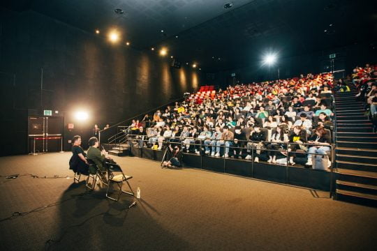 영화 ‘복수는 나의 것’ 박찬욱 감독 시네마 클래스/사진제공=전주국제영화제