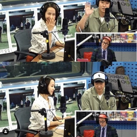 ‘김영철의 파워FM’ 보는라디오./ 사진=조여정 인스타그램