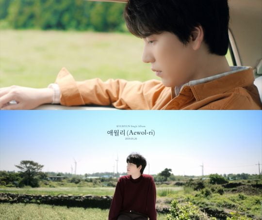 규현 ‘애월리’ MV 티저 영상 /사진제공=SM엔터테인먼트