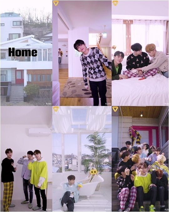 그룹 세분틴 ‘Home’ 스페셜 영상./ 사진제공=플레디스 엔터테인먼트