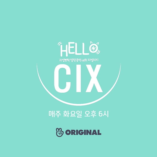 ‘배진영 그룹’ CIX(씨아이엑스), 정식 데뷔 앞서 단독 리얼리티 론칭