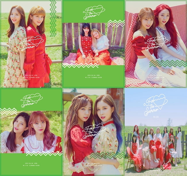 우주소녀, 스페셜 앨범 ‘For The Summer’ 싱그러움 가득 그린 버전포토 티저 공개