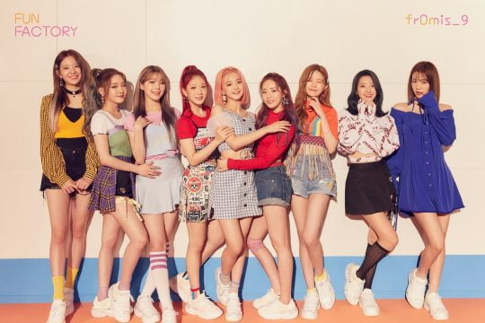 그룹 프로미스나인의 ‘펀 팩토리’ 콘셉트 포토 / 사진제공=오프더레코드