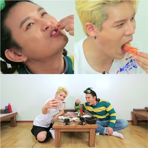 ‘배틀트립’ 노라조, 청와대 명물 접하다