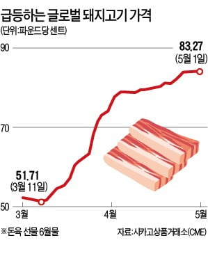 美 돼지고기값 '천정부지'…아프리카열병 대란 조짐