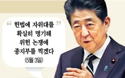 개헌 몰아치는 아베…새 日王 즉위하자 '전쟁할 수 있는 나라' 포문