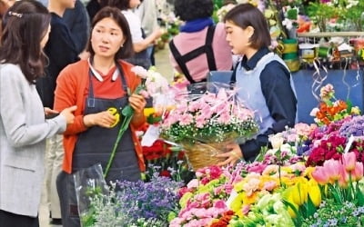 8일 어버이날…꽃으로 사랑 전하세요