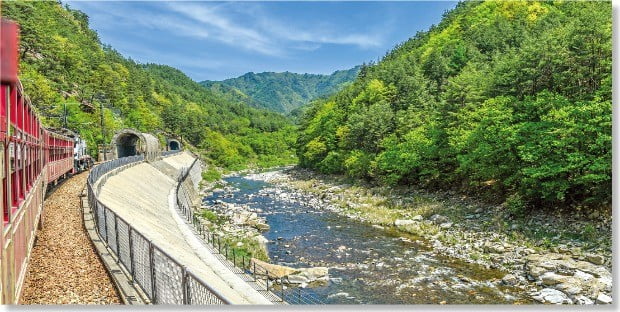 굽이굽이 철길따라 '청정 봉화' 비경에 흠뻑 낙동강 세평 하늘길, 12선경 품었구려!