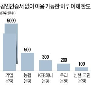 공인인증서 18년 독점 균열…은행 '자체 인증' 확산