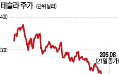 '무역분쟁 유탄' 테슬라…"주가 95% 폭락할 수도"