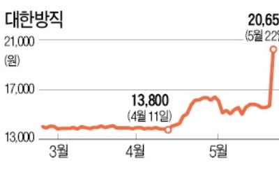 '현금부자' 대한방직 자사주 매입 소식에 상한가