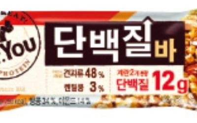 오리온 '닥터유 단백질바' 한달 반만에 100만개 판매