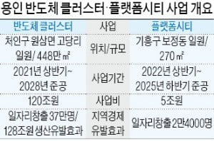 반도체 클러스터 + 플랫폼시티…용인 '100년 미래 먹거리'로 키운다