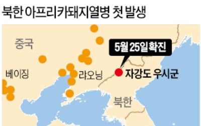 '치사율 100%' 돼지열병 北 상륙…국내 유입 '초비상'