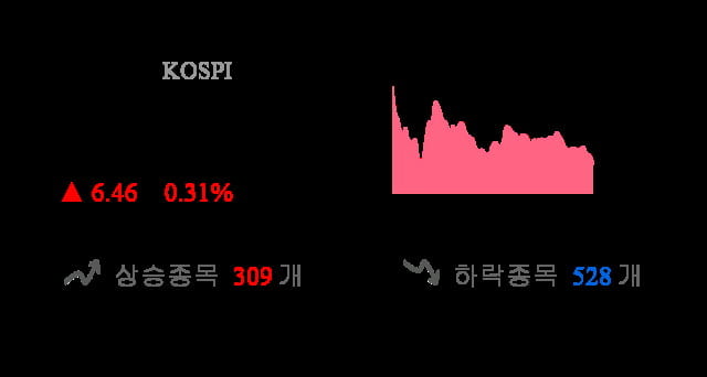 [이 시각 코스피] 코스피 현재 2062.26p 상승세 지속