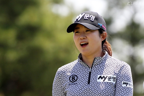 김해림, KLPGA 투어 사상 첫 동일 대회 4연패 '시동'