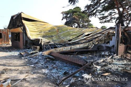 강원도, 산불피해 지역 지방비 227억원 추가지원…복구 총력