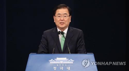 정의용 "대북 식량지원은 안보와 무관…같은 동포로서 검토"