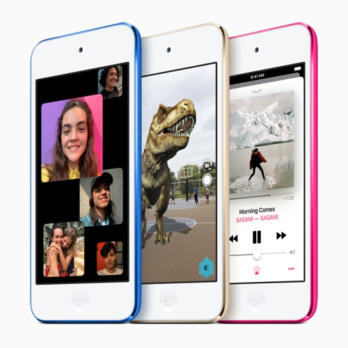 애플, 신형 '아이팟 터치' 출시…단체 화상통화·증강현실 탑재
