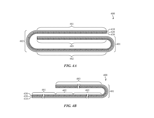 애플의 추격…'두 번 접는' 폴더블 디스플레이 특허 획득