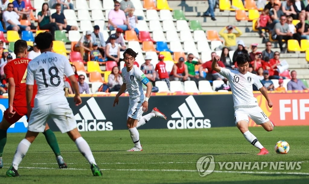 [U-20월드컵] 한국, 포르투갈에 0-1 패배...2차전은