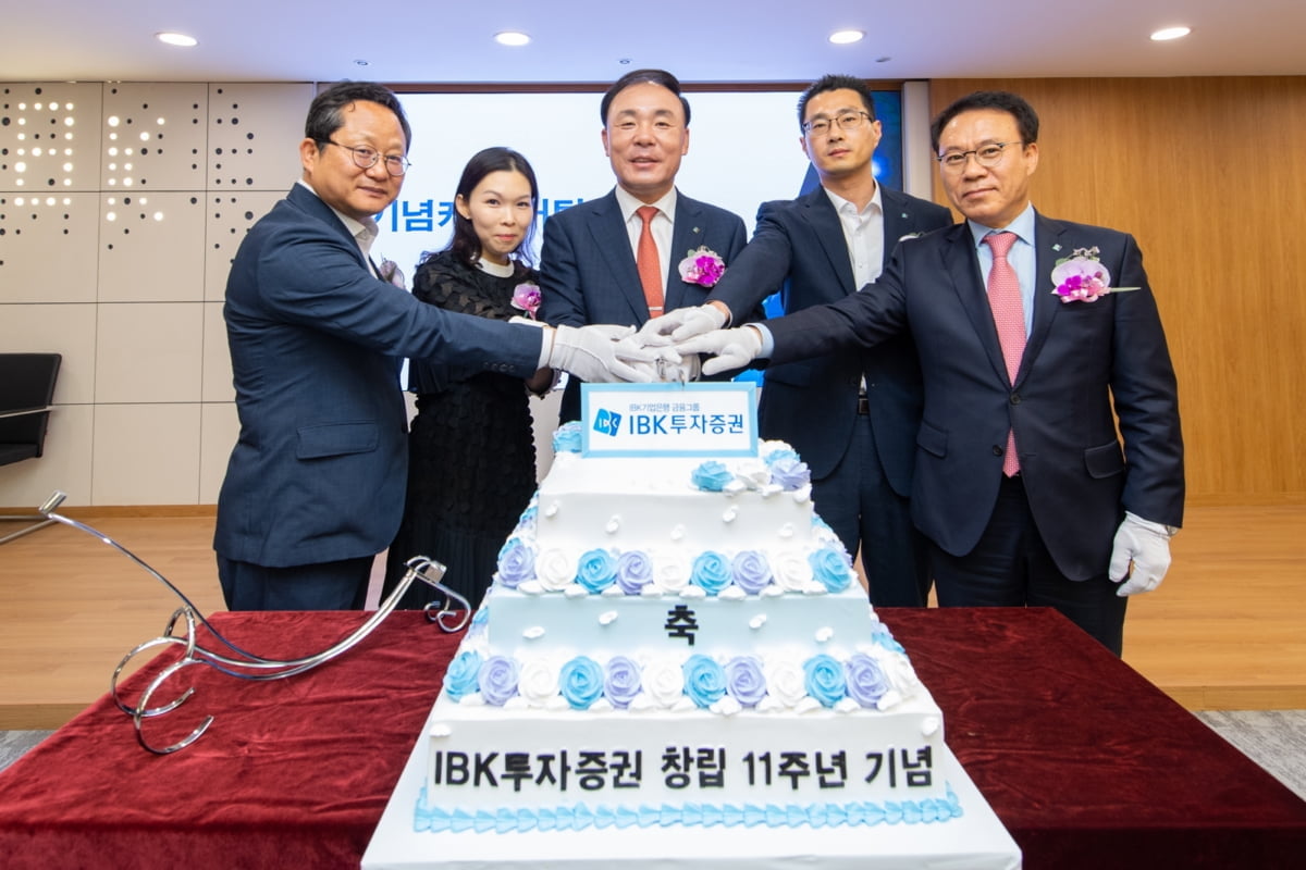 IBK證, 창립 11주년 기념식 개최