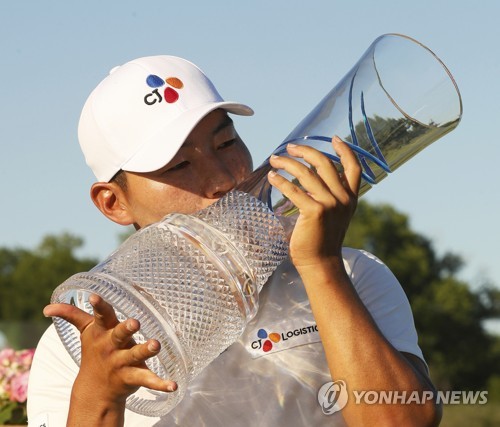 PGA 투어 우승 강성훈, 세계 랭킹 75위로 63계단 상승