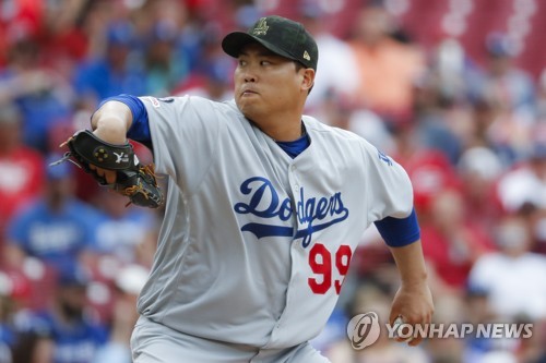 류현진, 시즌 6승…MLB 평균자책점 전체 1위